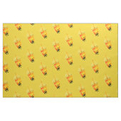Boba Bubble theekunst illustratie Stof (Fat Quarter)