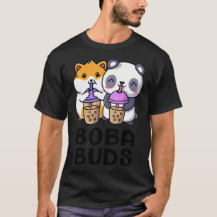 Boba Buds Kawaii Cute Bubble Tea Hamster amadeus a T-shirt