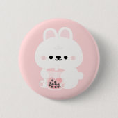 Boba Bunny Ronde Button 5,7 Cm (Voorkant)