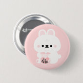Boba Bunny Ronde Button 5,7 Cm (Voorkant /achterkant)