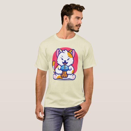 Boba Cat T-shirt (Voorkant volledig)