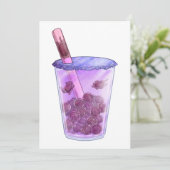 Boba Cats Bedankkaart (Staand voorkant)