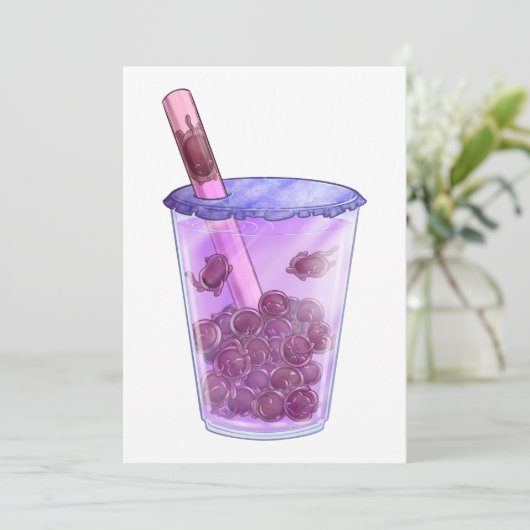 Boba Cats Bedankkaart (Staand voorkant)