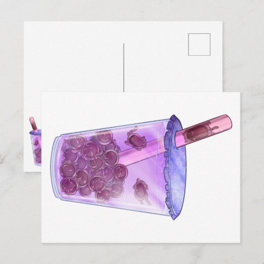 Boba Cats Briefkaart (Voorkant / Achterkant)