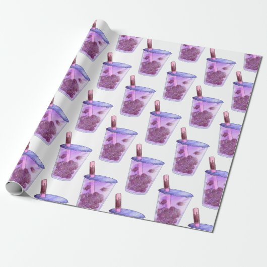Boba Cats Cadeaupapier (Uitgerold)