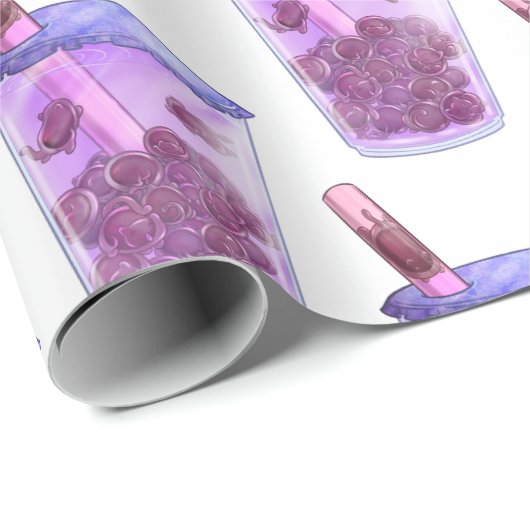 Boba Cats Cadeaupapier (Rol Hoek)