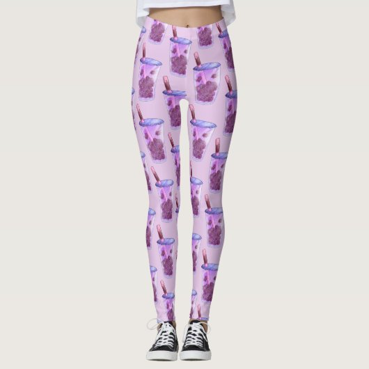 Boba Cats Leggings (Voorkant)