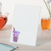 Boba Cats Reclamebord Met Voetstuk (Insitu)