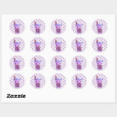Boba Cats Ronde Sticker (Vel)
