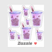 Boba Cats Sticker (Vel)