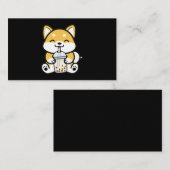 Boba Corgi, Corgi Boba, Boba Shiba, Shiba, Corgi Visitekaartje (Voorkant / Achterkant)