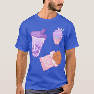 Boba cupcakes en chocolade t-shirt