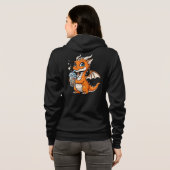 Boba Dragon Volwassenen Ritssluiting Hoodie (Achterkant volledig)