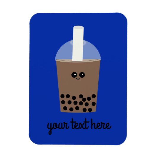 Boba Drink #1 Magnet Magneet (Verticaal)