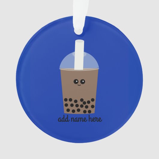 Boba Drink #1 Ornament (voorkant)