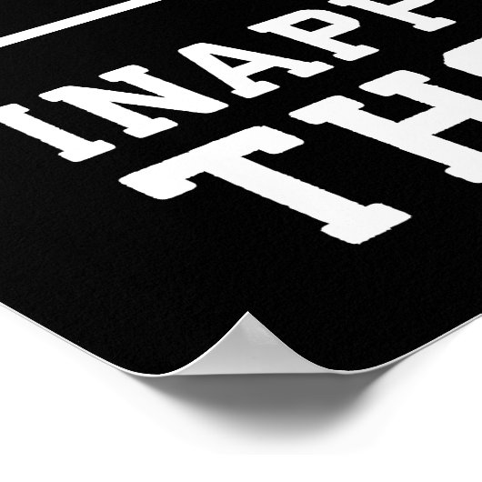 Boba, gewichtheffen, ongepaste gedachten, Gym Poster (Hoek)