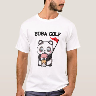 Boba Golf | Melk Thee | Bubble Golf | Golfer T-shirt