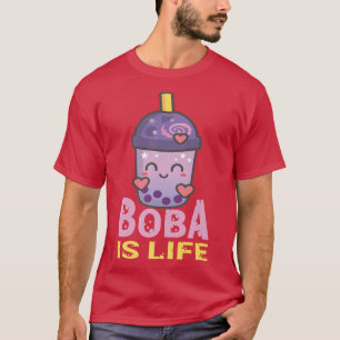 Boba is het leven van de onderzeeër Tea I Boba Tea T-shirt