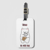 Boba is voor mij bagagelabel (Voorkant (verticaal))