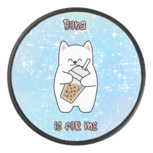 Boba is voor mij blauw Jazz Hockey Puck