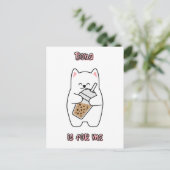 Boba is voor mij briefkaart (Staand voorkant)