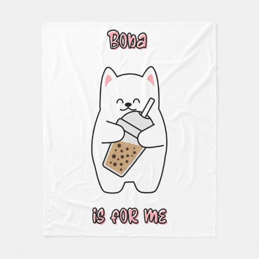 Boba is voor mij fleece deken (Voorkant)