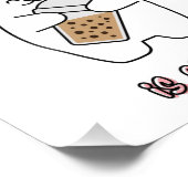 Boba is voor mij foto afdruk (Hoek)