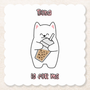 Boba is voor mij kartonnen onderzetters