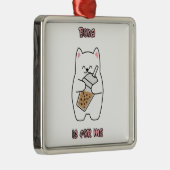 Boba is voor mij metalen ornament (Rechts)