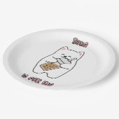 Boba is voor mij papieren bordje (Gekanteld)