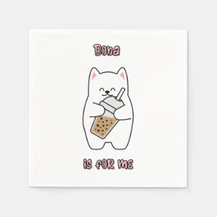 Boba is voor mij servet