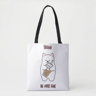 Boba is voor mij tote bag