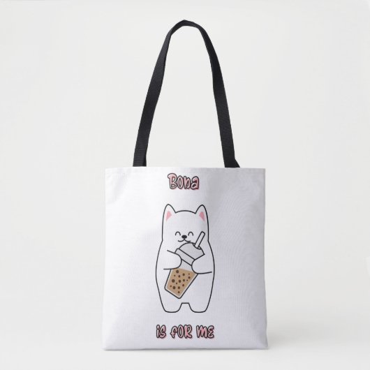 Boba is voor mij tote bag (Voorkant)