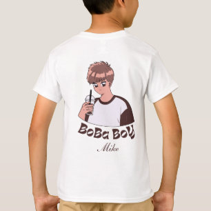 Boba Jongen, boba thee bubble thee T-shirt