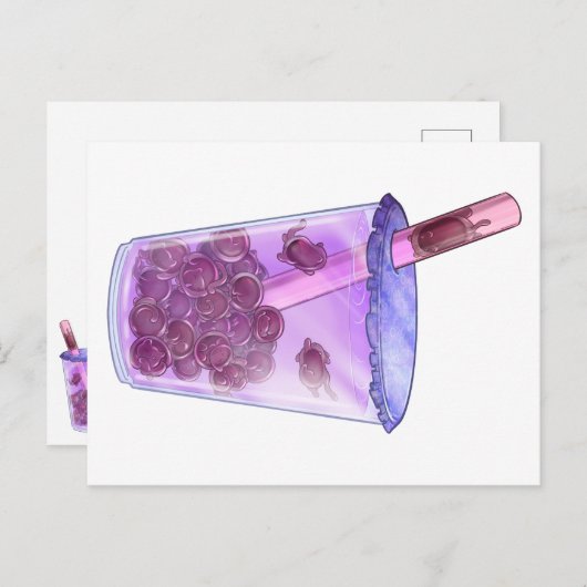 Boba-katten Briefkaart (Voorkant / Achterkant)