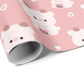 Boba Koe Cadeaupapier (Rol Hoek)