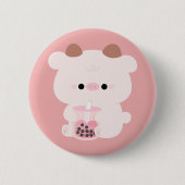 Boba Koe Ronde Button 5,7 Cm (Voorkant)