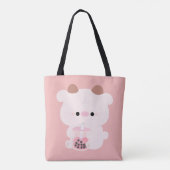 Boba Koe Tote Bag (Achterkant)