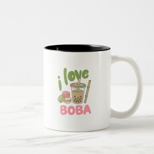 boba-liefhebbers mok (Rechts)
