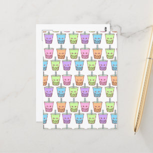 Boba Melk Thee Smaken Briefkaart