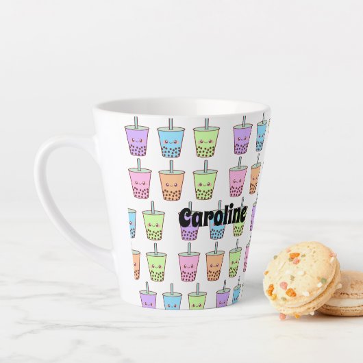 Boba Melk Thee Smaken Latte Mok (In situ)