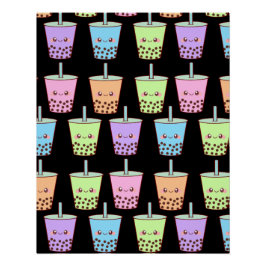 Boba Melk Thee Smaken Perfect Poster