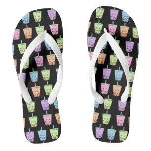 Boba Melk Thee Smaken Teenslippers