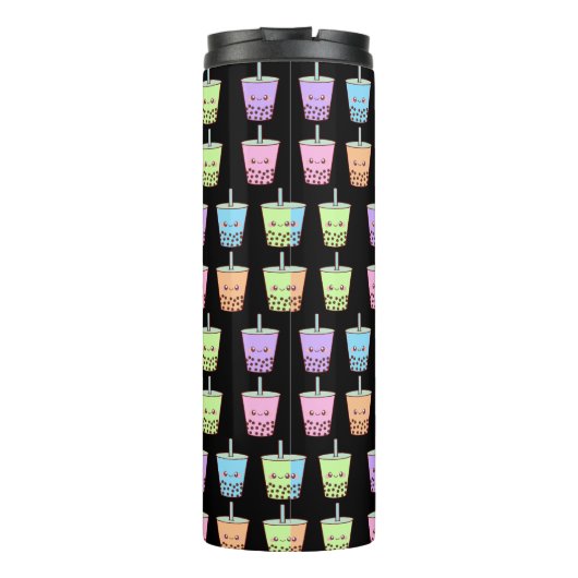 Boba Melk Thee Smaken Thermosbeker (Achterkant)