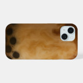 Boba melkthee grappig iPhone 15 case (Achterkant horizontaal)