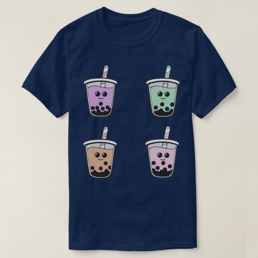Boba met gezichten t-shirt (Design voorkant)