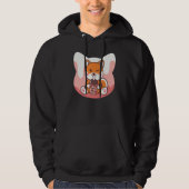 Boba Milk and Corgi Dog Hoodie (Voorkant)