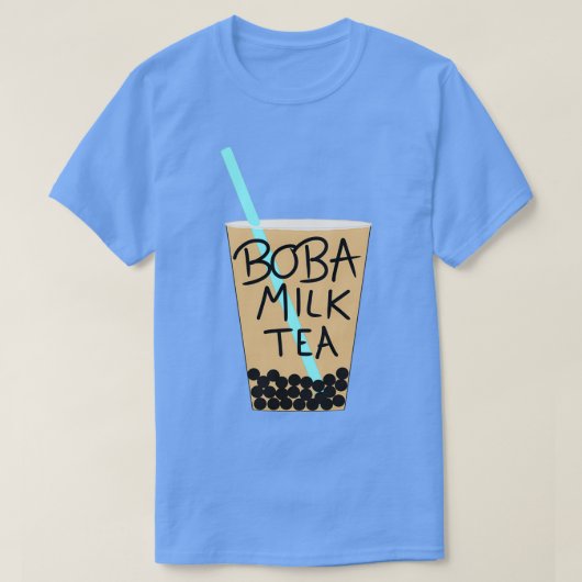 Boba Milk Tea 1 T-shirt (Design voorkant)