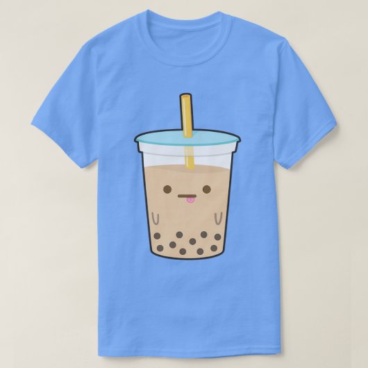 Boba Milk Tea Derp T-shirt (Design voorkant)
