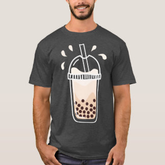 Boba Milk Tea in een kopje T-shirt